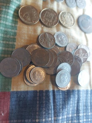 Lote monedas España
