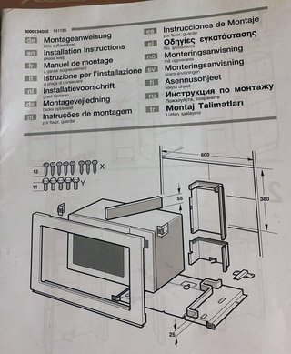Microondas Bosch 27L a reparar