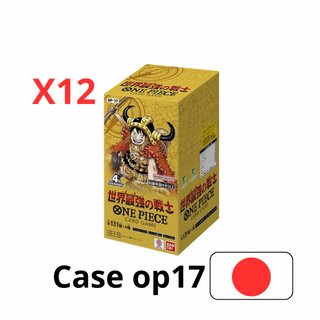 Case OP-17 One Piece Card Game Japonés (x12 cajas)