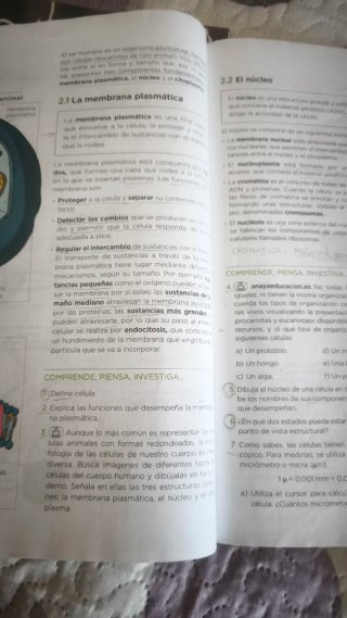 Libro biología y geología 3° eso, Anaya