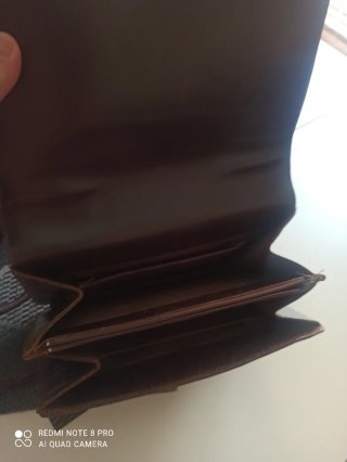Bolso de piel marrón