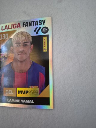 Cromo Fantasy MVP Lamine Yamal 25/26