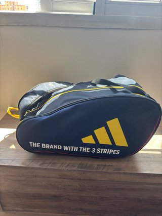 Paletero Adidas Padel Azul y Amarillo