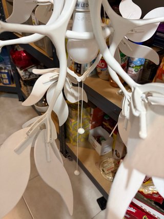 Lámpara techo RAMSELE IKEA Blanca
