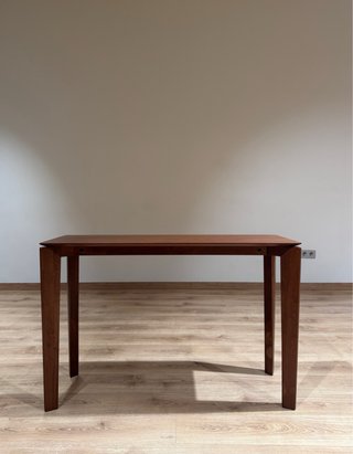 Consola recibidor madera nogal