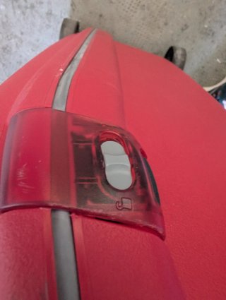 Maleta Rígida Samsonite Vintage Roja 72*56