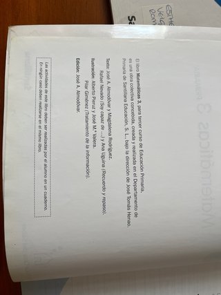 MATEMATICAS 3 PRIMARIA M. LIGERA LA CASA DEL SABER