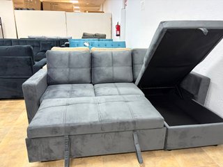 sofá cama chaiselongue reversible + arcon 3 plazas