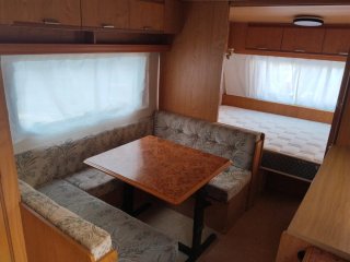 Caravana Caravelair para camping fijo o terreno
