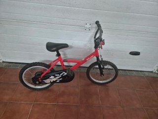 Bicicleta Infantil 16 Btwin Roja