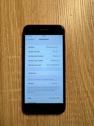 iPhone 8 Rojo - 64 GB