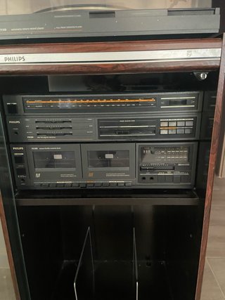 Equipo de música Philips Vintage