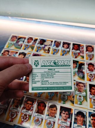 Cromos Liga 94/95 Edición Este