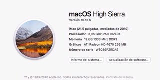 iMac 21,5” 2010