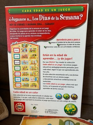 Juegos de mesa 3-5 años, pack de 3 o por separado