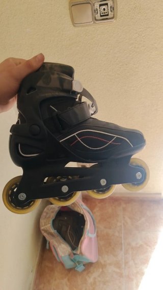 Zapatillas Patines en Línea Negros