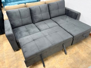sofá cama chaiselongue reversible + arcon 3 plazas