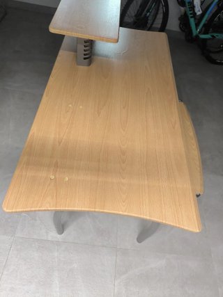 Mesa estudio madera y metal