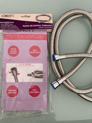 Flexo Ducha Tornado A.Inox.  Extensible hasta 215c