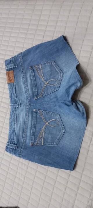 Shorts jeans Esprit blu