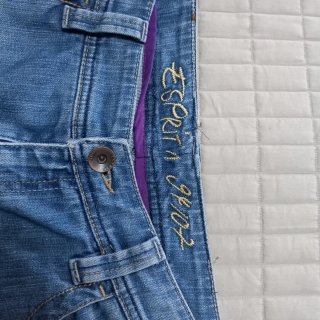 Shorts jeans Esprit blu