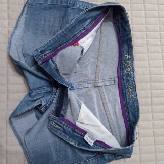 Shorts jeans Esprit blu