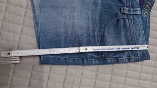 Shorts jeans Esprit blu