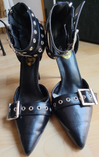 Zapatos de tacón negros Shein