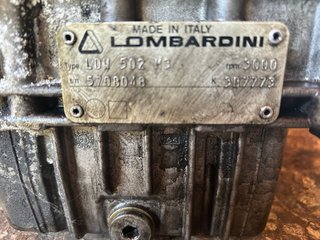 Cárter Lombardini Ldw 503 M3 Progress