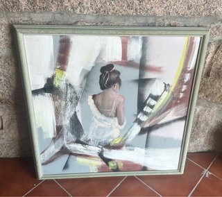 Cuadro pintado a mano