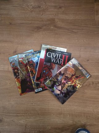 Comics con portadas cromadas