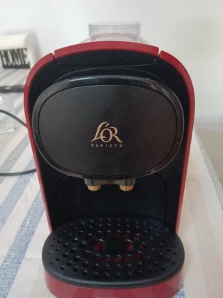 Cafetera L'Or Barista Philips Roja