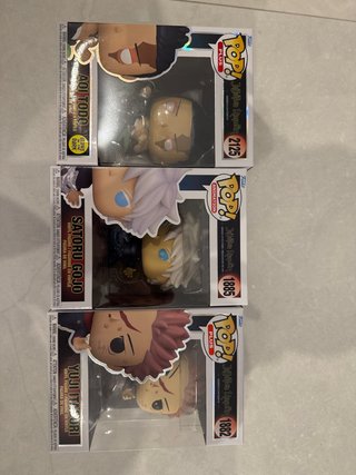 Pack 3 Funkos Jujutsu Kaisen