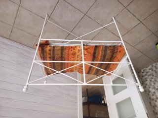 Banco de forja crudo,para exterior o interior