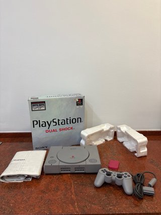 PlayStation 1 Dual Shock Sony Grigio