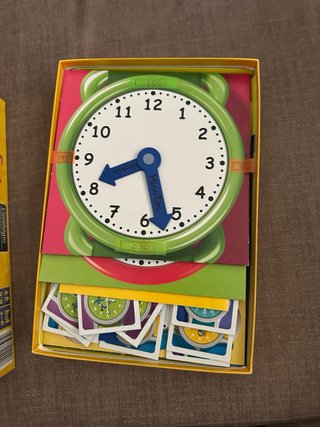 Juego educativo El reloj Learn+Fun