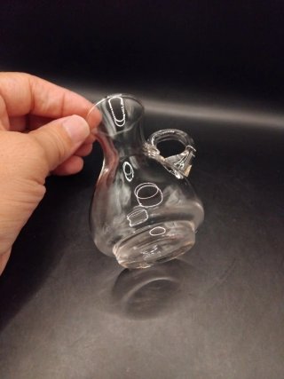 Jarrita de cristal soplado