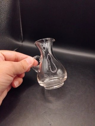 Jarrita de cristal soplado