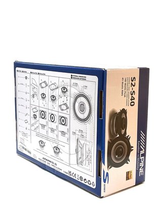 Altavoces Alpine S2-S40 4 Coaxial 2 Vías