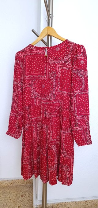 Vestido camisero. Nuevo sin estrenar. Estampado pa