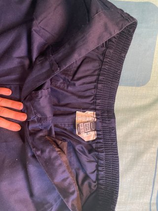 Pantalones de trabajo azul con detalles reflectant