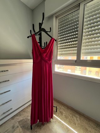Vestido premamá rosa boda/comunión/bautizo