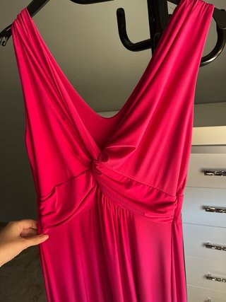 Vestido premamá rosa boda/comunión/bautizo