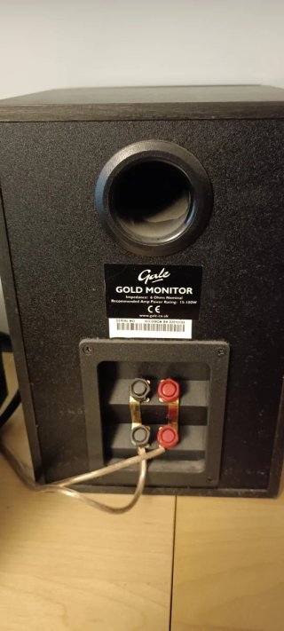 Altavoces Gale Gold Monitor Negros