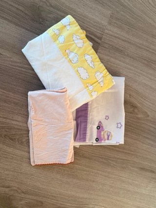 Juego de sábanas infantiles de cuna