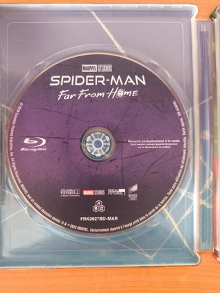 Spider-Man Lejos de Casa 4K Blu-ray Steelbook