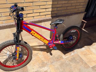 Bicicleta eléctrica RXF FC Barcelona 20 pulgadas
