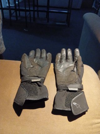 Guantes Moto Alpinestars Drystar Negros talla L
