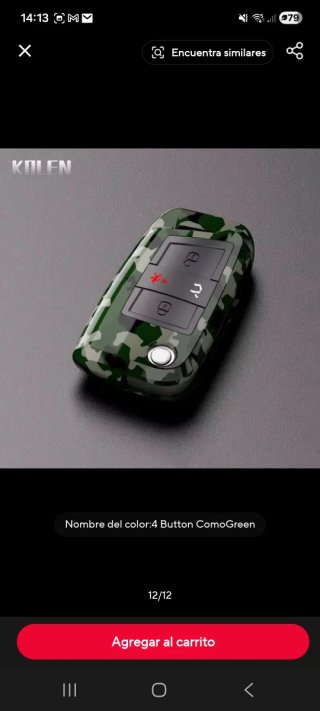 Funda Llave Camuflaje Golf 7 / Tiguan