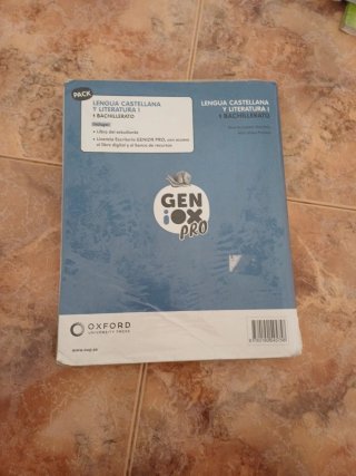 Lengua castellana y literatura I. Libro del est...